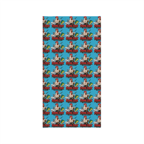 Neck Gaiter — Retro 'Final Cock' Surfing Chicken Pattern (Lightweight Face Mask & Bandana)
